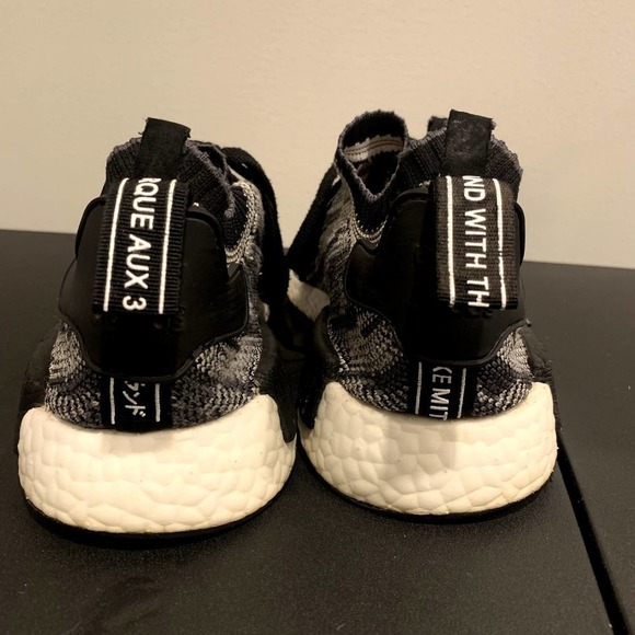 Adidas Boost Prime Knit Graphic Mens Gray Athletic Sneakers Running Shoe 11.5 US - Picture 7 of 7